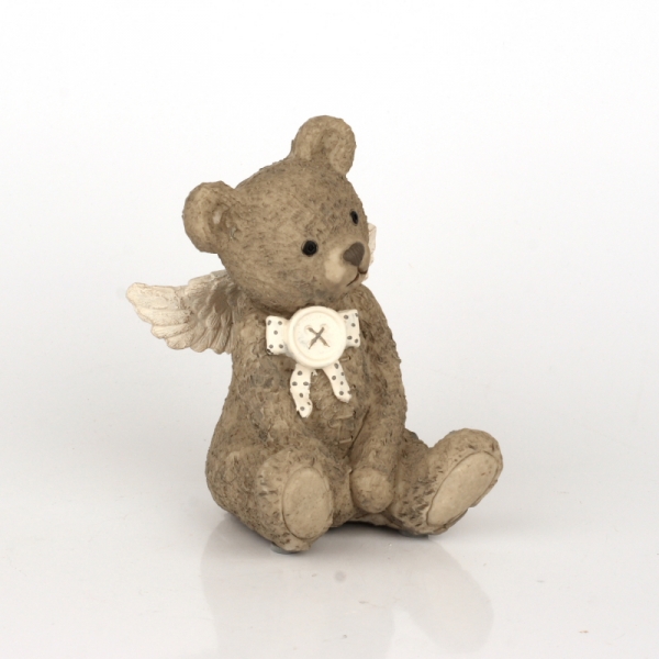 Retro medvídek s křídly 9x9x13cm