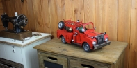 Retro model auta - hasiči 40cm
