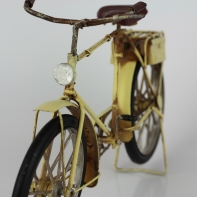 Retro model jízdní kolo béžové 29cm