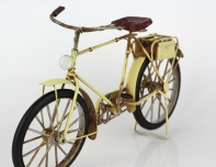 Retro model jízdní kolo béžové 29cm