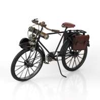 Retro model jízdní kolo s motorem 28cm