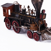 Retro model lokomotiva plech 33cm