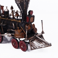 Retro model lokomotiva plech 33cm