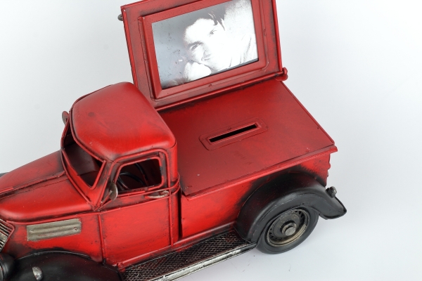 Retro model náklaďáku plech 26cm