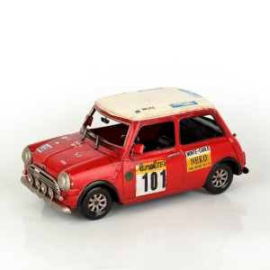 Retro model veteránu rallye 28cm 