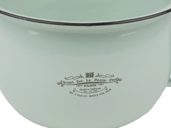 Retro nočník - oprýsknutý smalt mu sluší