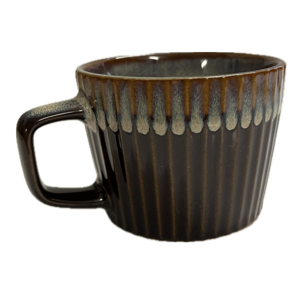 Retro sada 4 šálků na turka 100ml - vzor 70.-80 léta