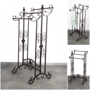 Retro stojan na ručníky 91cm