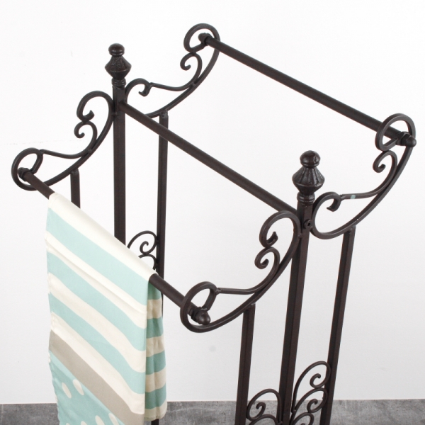 Retro stojan na ručníky 91cm