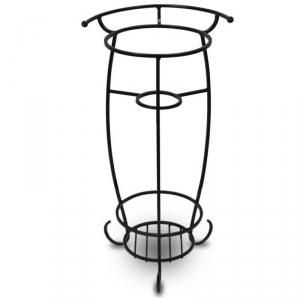 Retro stojan na umyvadlo černý 