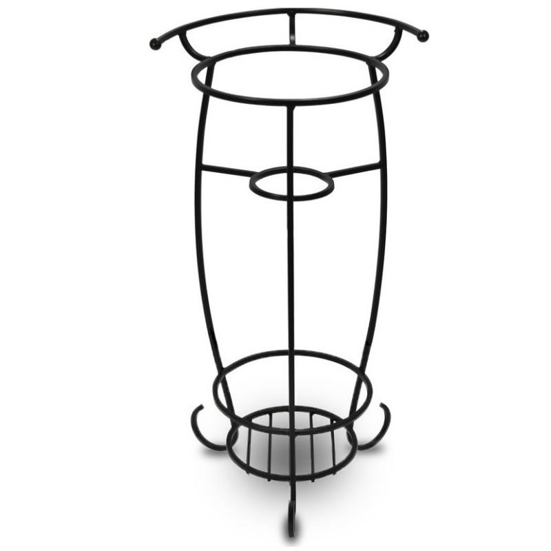 Retro stojan na umyvadlo černý