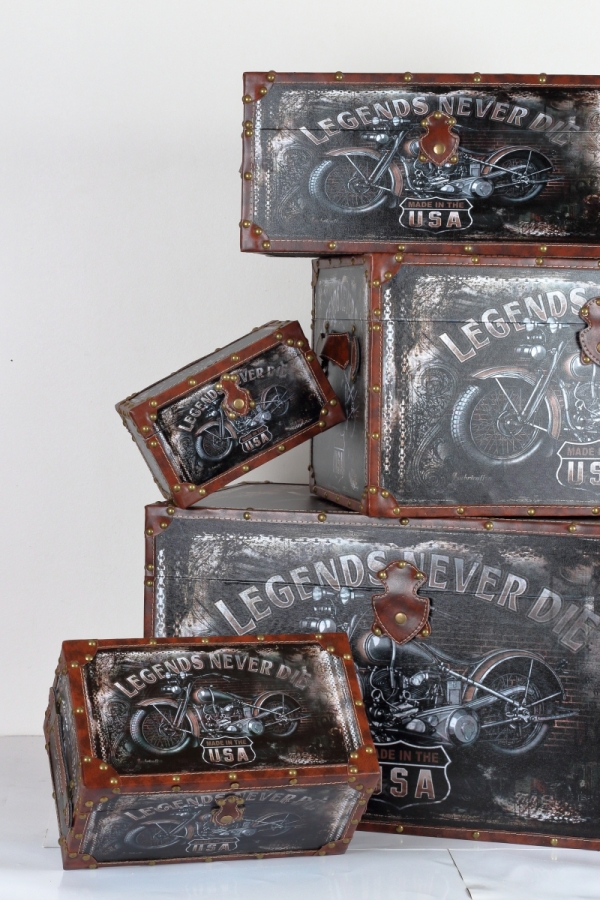 Retro truhla / kufr Legends never die 35x21x19cm 2,1kg