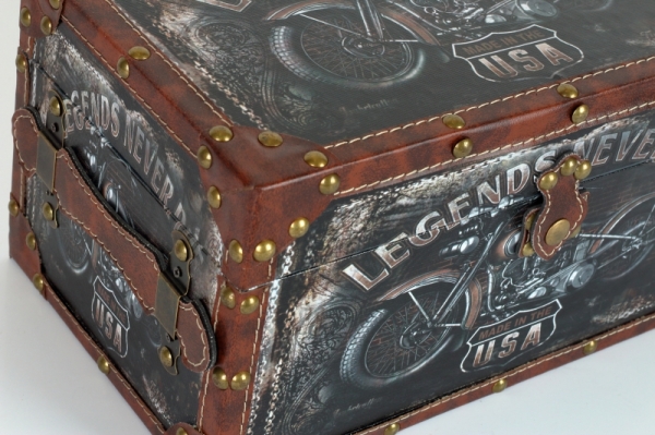 Retro truhla / kufr Legends never die 35x21x19cm 2,1kg