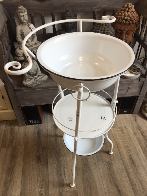 Retro umyvadlo se stojanem 86x56x42