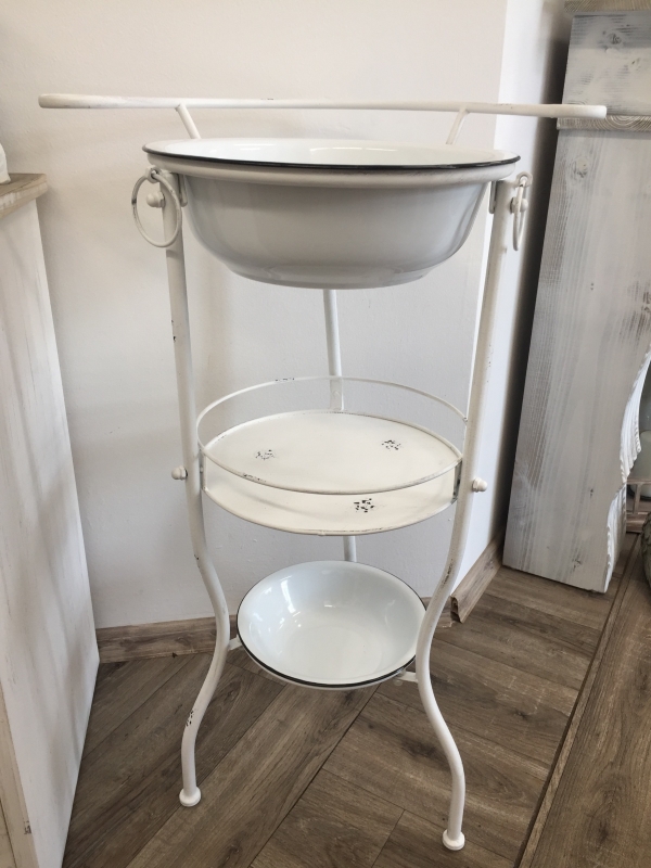 Retro umyvadlo se stojanem 86x56x42