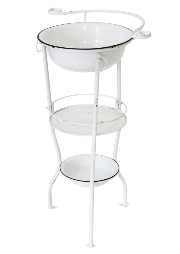 Retro umyvadlo se stojanem 86x56x42