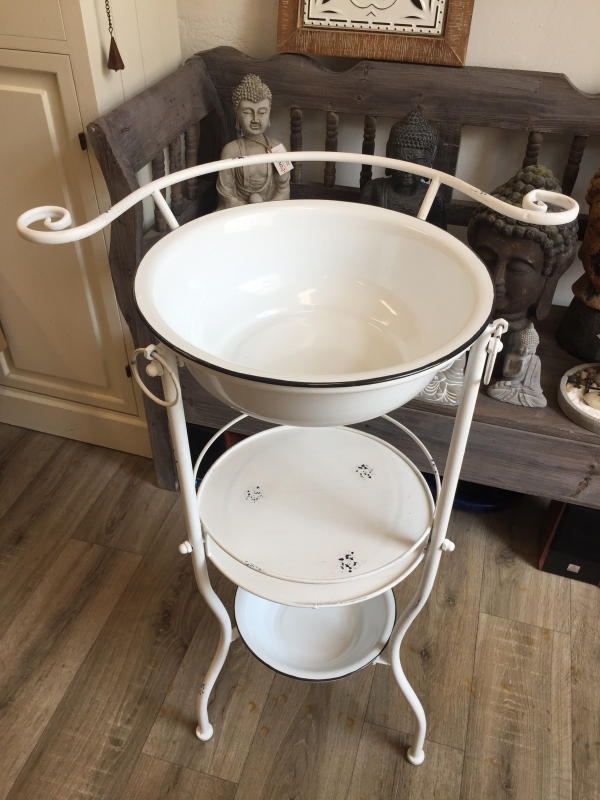 Retro umyvadlo se stojanem 86x56x42