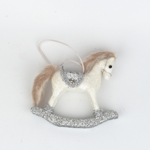 Retro vánoční ozdoby - koník