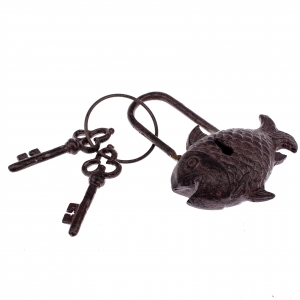 Retro visací zámek