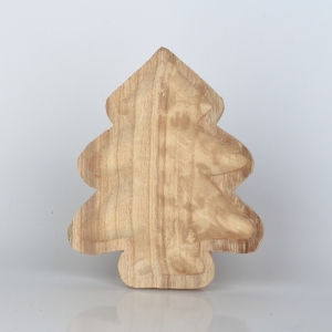 Řezbářský ručně vyráběný tác na cukroví a dekorace