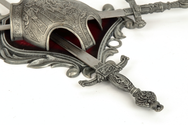 Rodinný rytířský erb 39x18cm