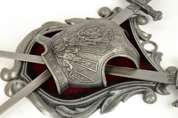 Rodinný rytířský erb 39x18cm