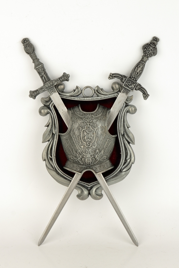 Rodinný rytířský erb 39x18cm