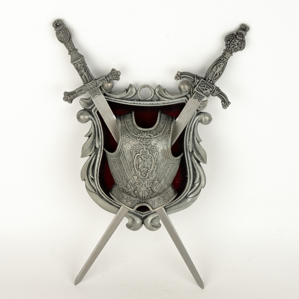 Rodinný rytířský erb 39x18cm