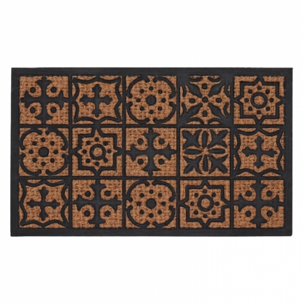 Rohožka ke dveřím mozaika 75x45cm