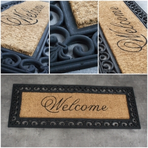 Rohožka před vstupní dveře 120x45cm