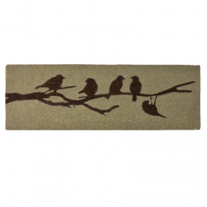 Rohožka ptáci na drátu XL 120x40cm