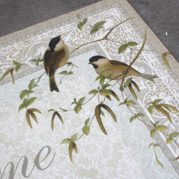 Rohožka s ptáčky Welcome 44x74cm