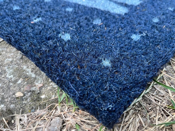 Rohožka WELCOME 75,5x25,5x2cm černá