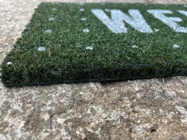 Rohožka WELCOME 75,5x25,5x2cm černá