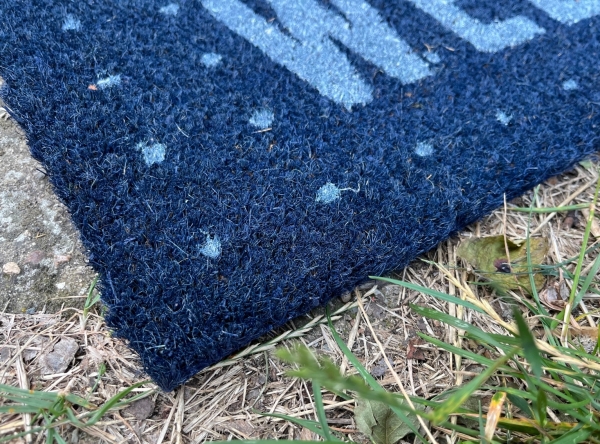 Rohožka WELCOME 75,5x25,5x2cm černá