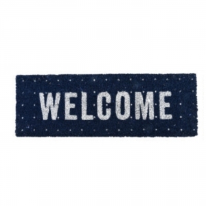 Rohožka WELCOME 75,5x25,5x2cm modrá