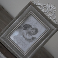 Romantický vintage fotorámeček 15×24cm