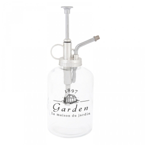 Rozprašovač na květiny Garden černý text 21cm