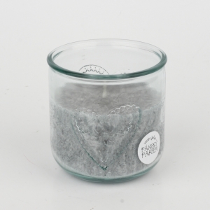 Ručně odlévaná svíčka ve sklenici pánský 480g