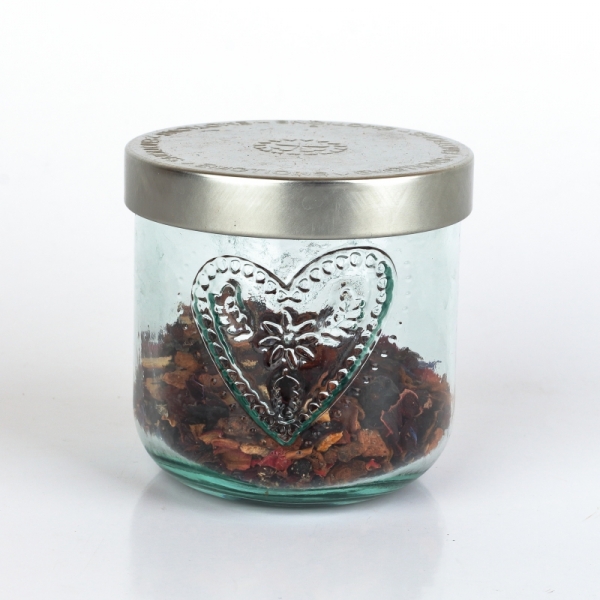 Ručně odlévaná svíčka ve sklenici pánský 480g