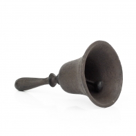 Ruční zvonek litinový 21,5cm