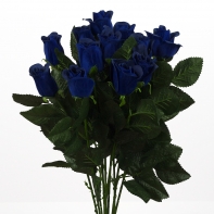 Růže samet modrá 72cm