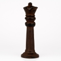 Šachy figurka dáma 7x7x21cm litina