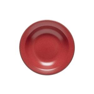 Sada talířů POSITANO, červená tmavá 6ks