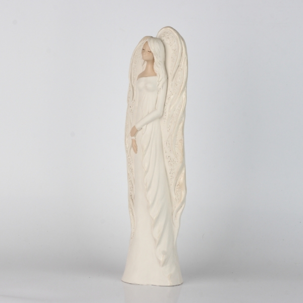 Sádrový anděl Pochopení 40cm