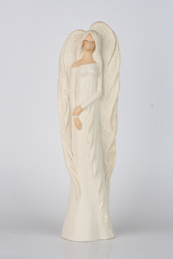 Sádrový anděl Pochopení 40cm