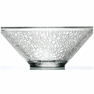 Salátová mísa skleněná Craquele 18cm