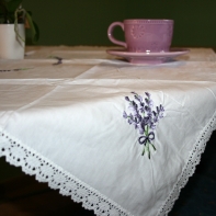 Šálek a podšálek z kameniny průměr 9/16cm