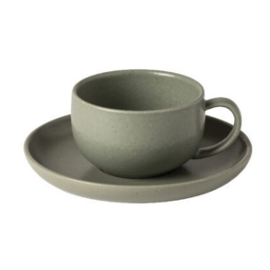 Šálek s podšálkem PACIFICA zelený 0,2 