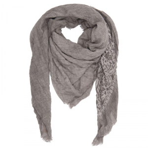 Šátek Odpolední káva 140x140cm